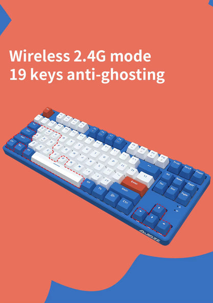 Wireless Hot-swappable OEM Mechanical Keyboard