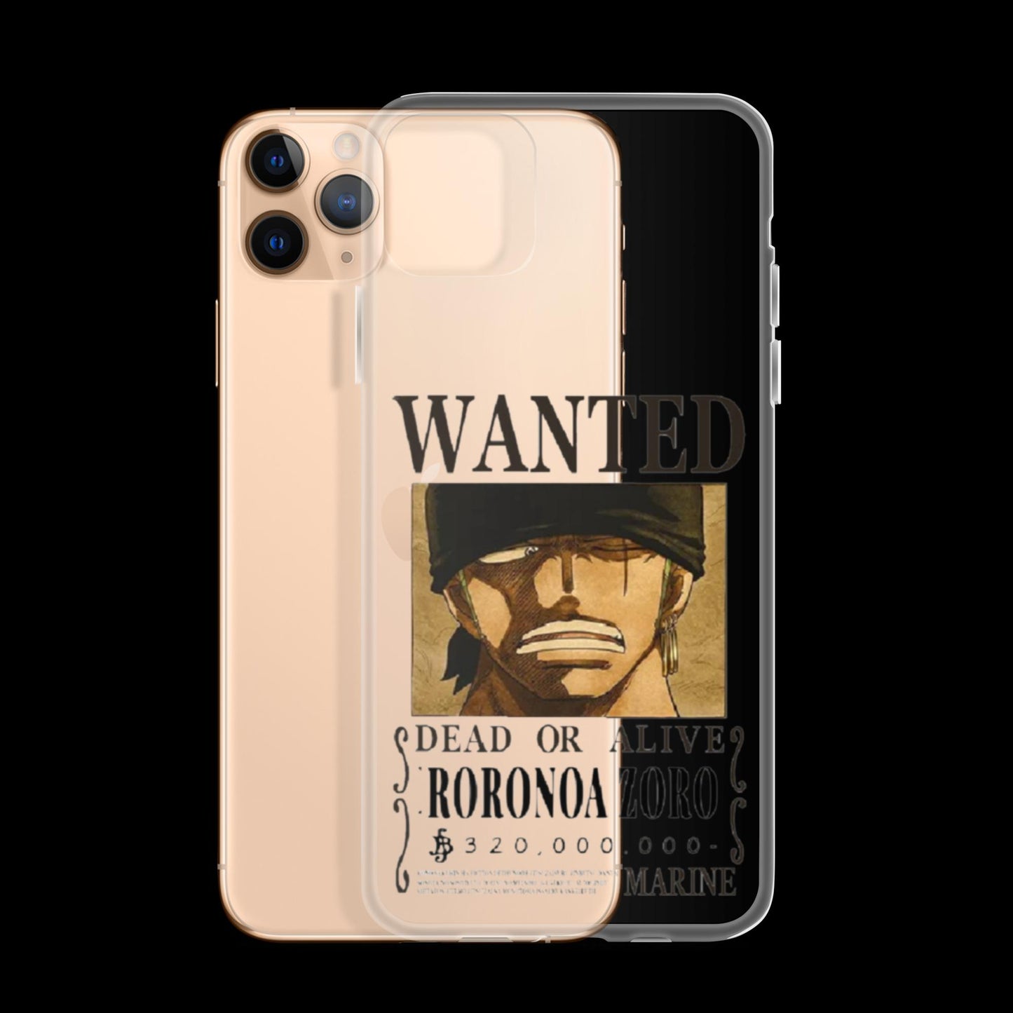 Coque pour iPhone® Wanted Zoro T Test