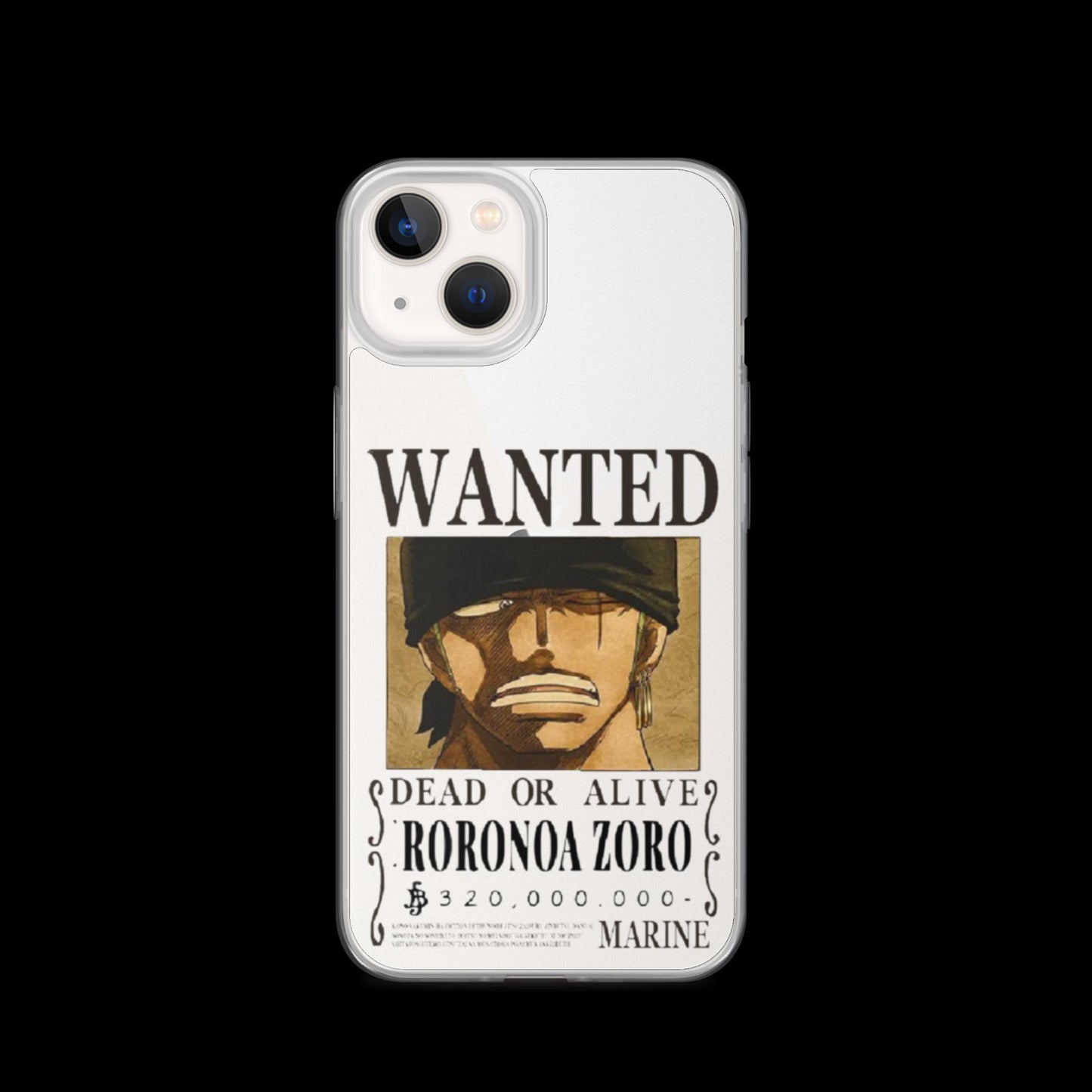 Coque pour iPhone® Wanted Zoro T Test