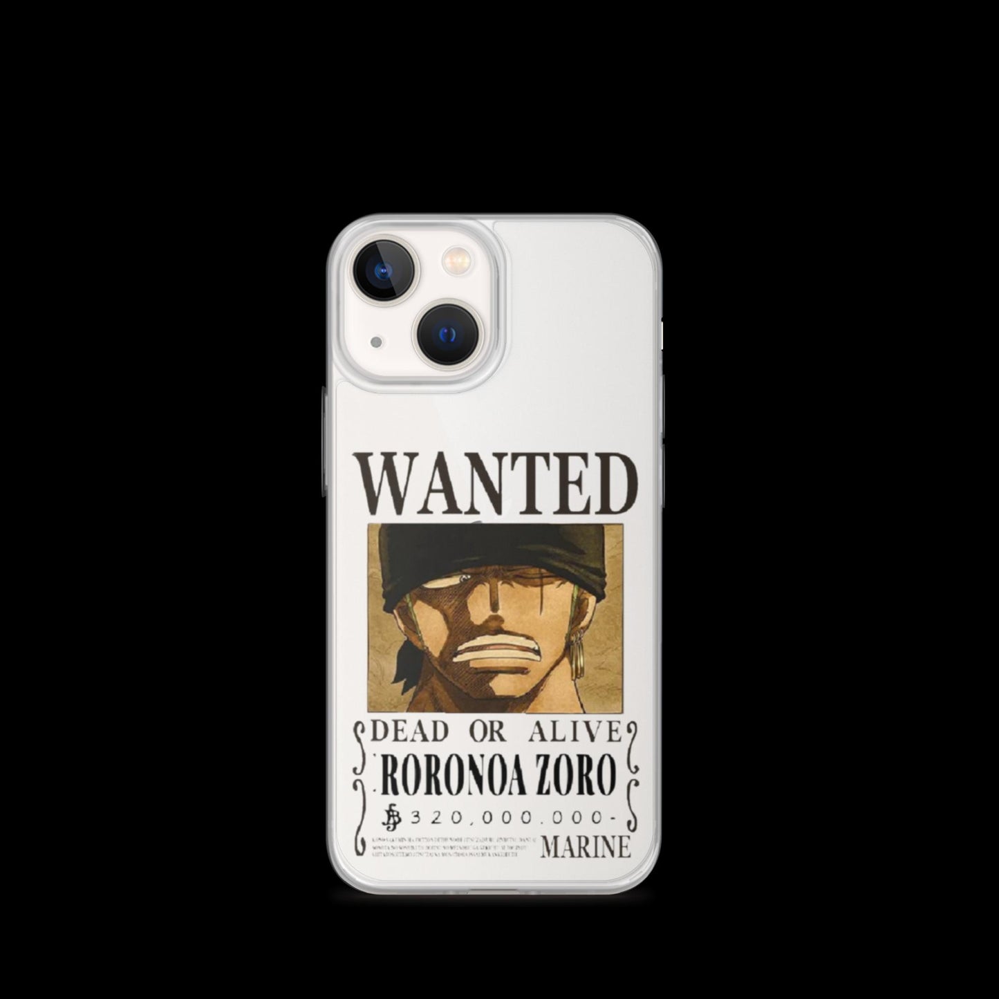 Coque pour iPhone® Wanted Zoro T Test