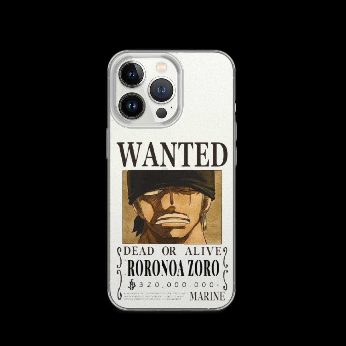 Coque pour iPhone® Wanted Zoro T Test