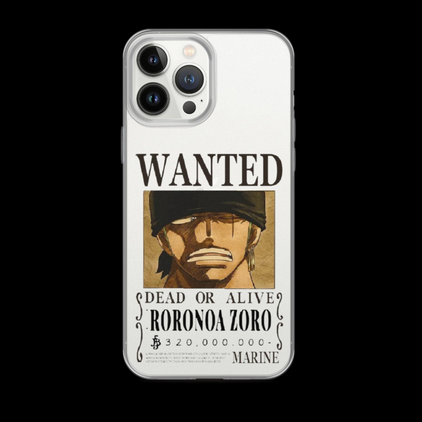 Coque pour iPhone® Wanted Zoro T Test