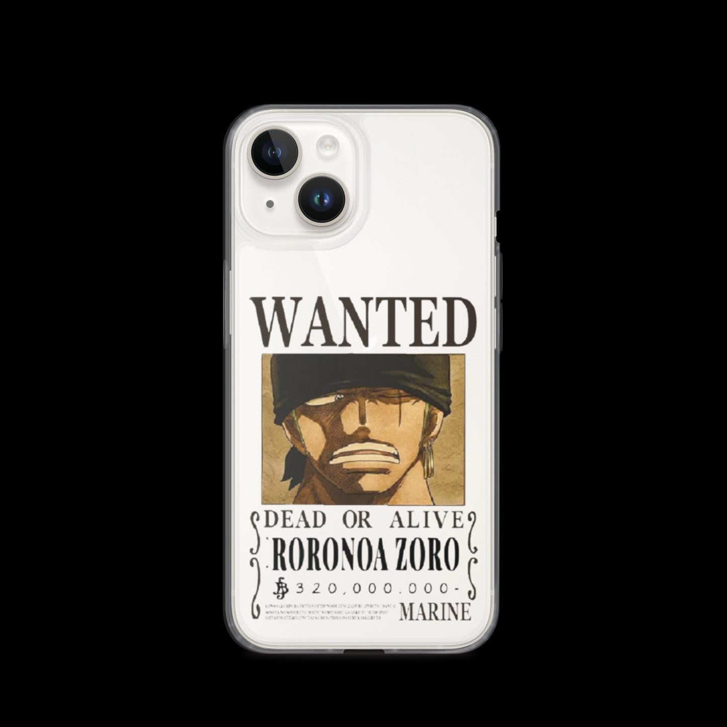 Coque pour iPhone® Wanted Zoro T Test