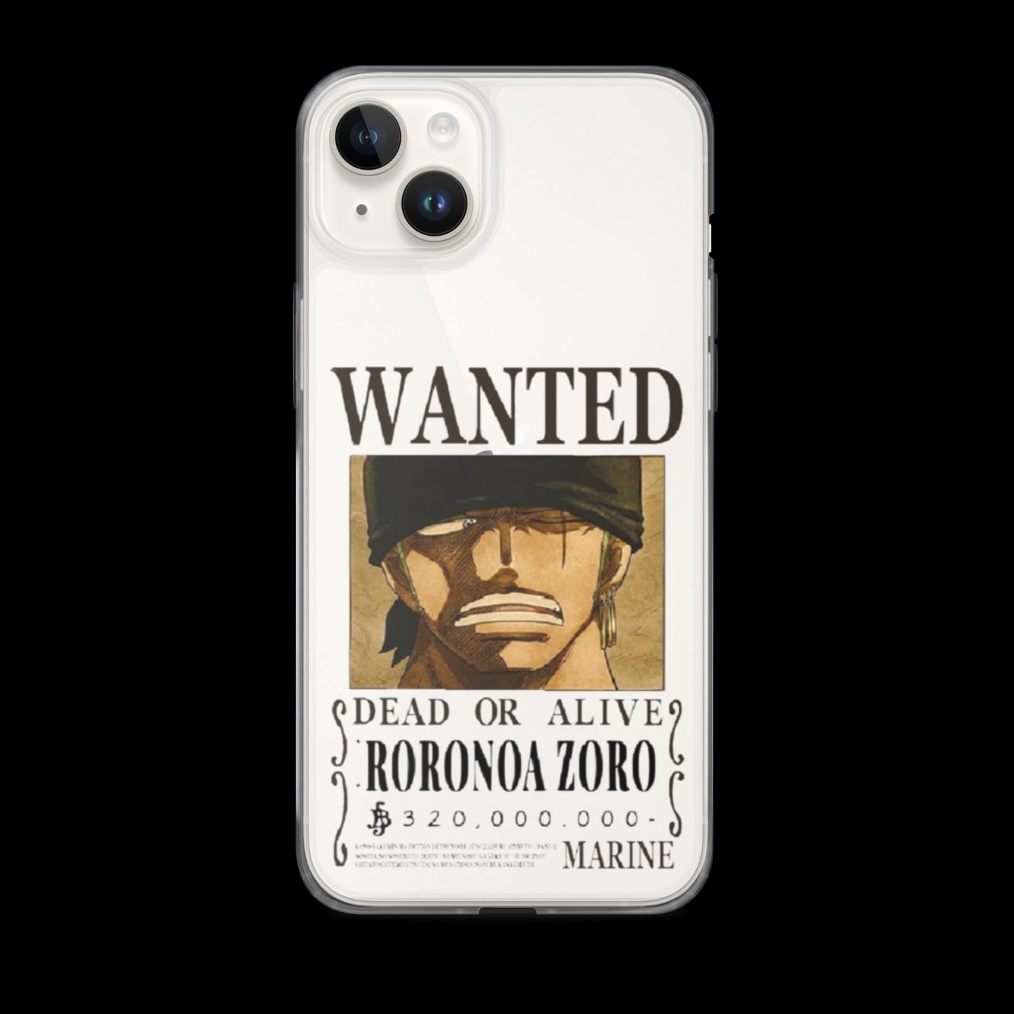 Coque pour iPhone® Wanted Zoro T Test