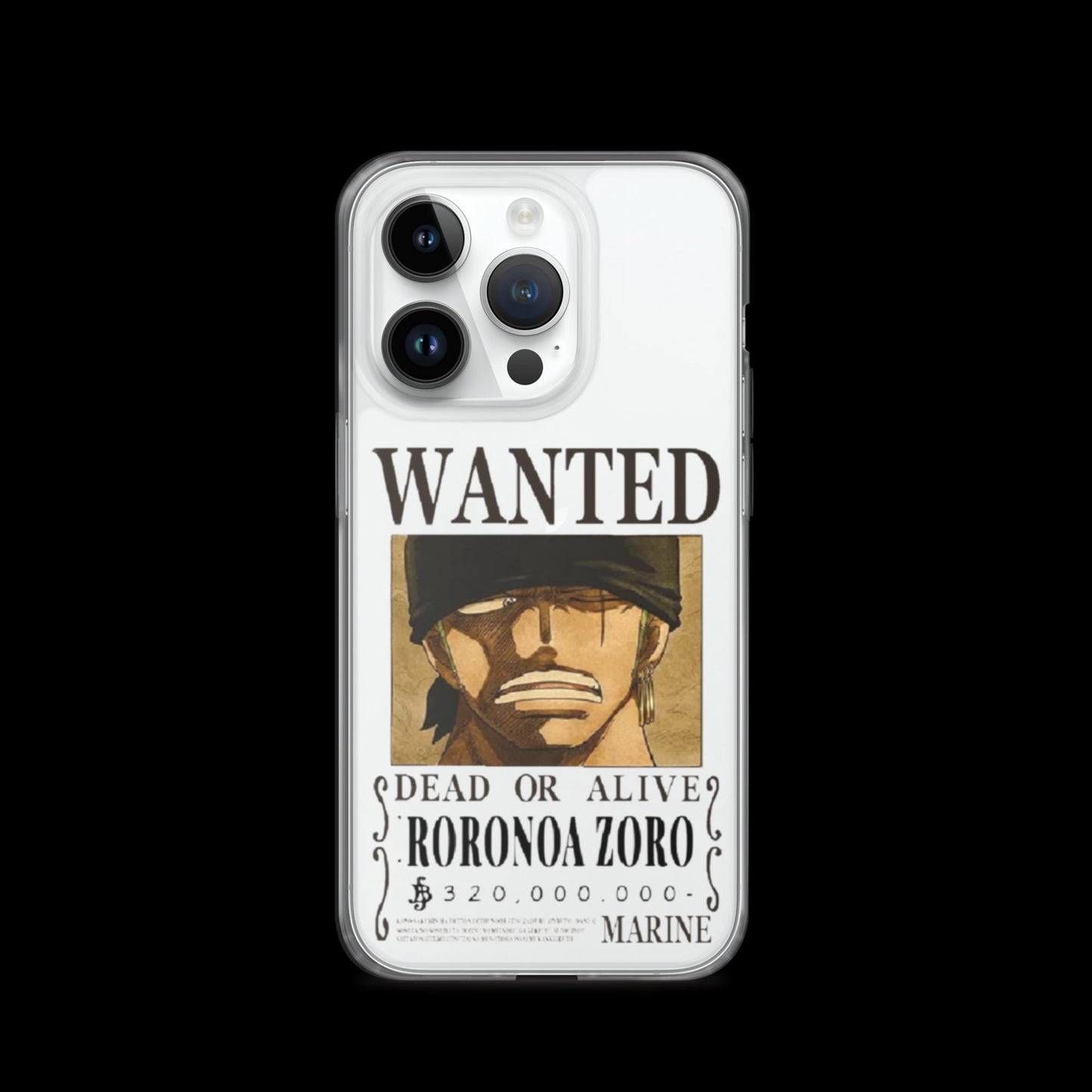 Coque pour iPhone® Wanted Zoro T Test