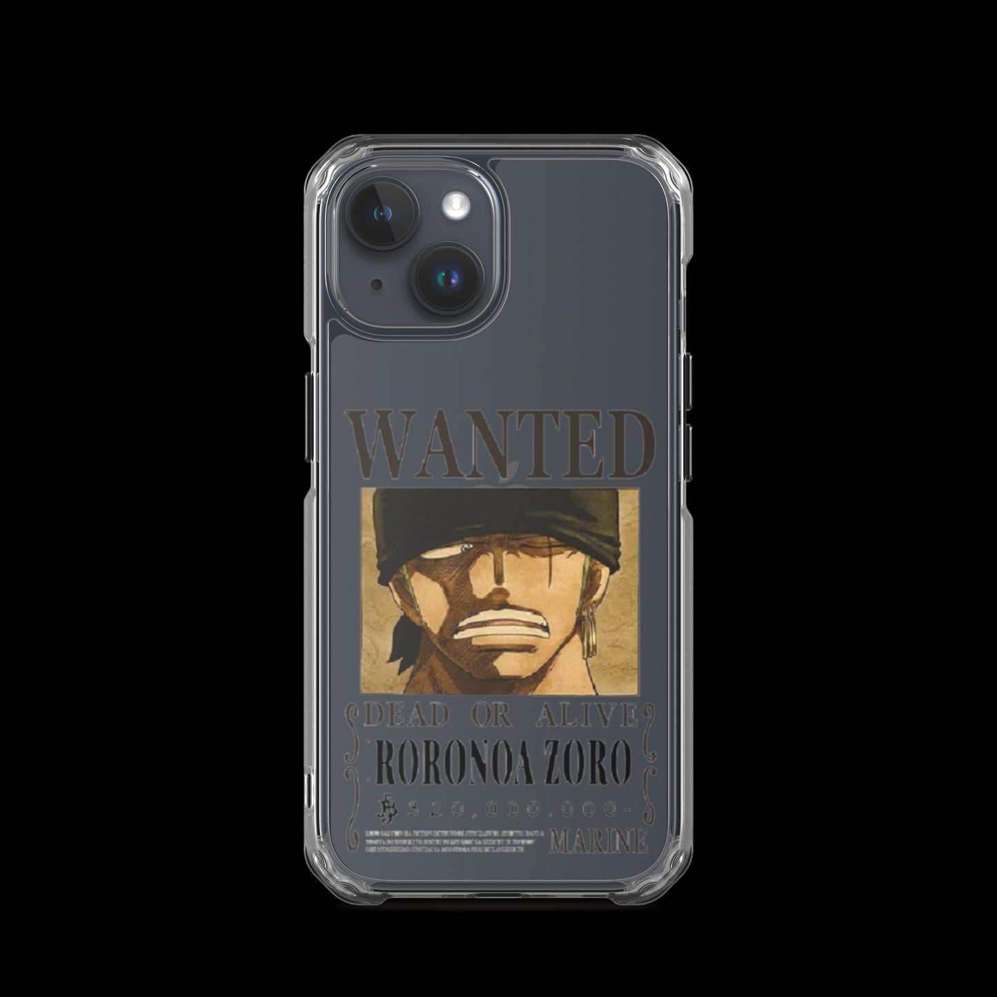 Coque pour iPhone® Wanted Zoro T Test