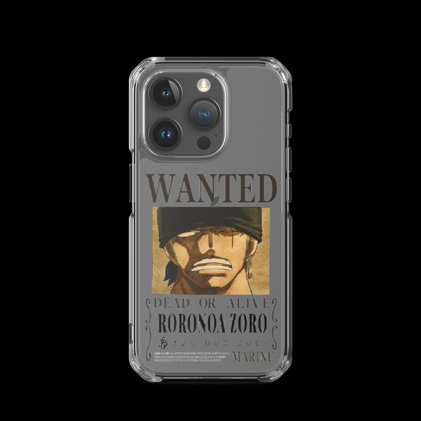 Coque pour iPhone® Wanted Zoro T Test