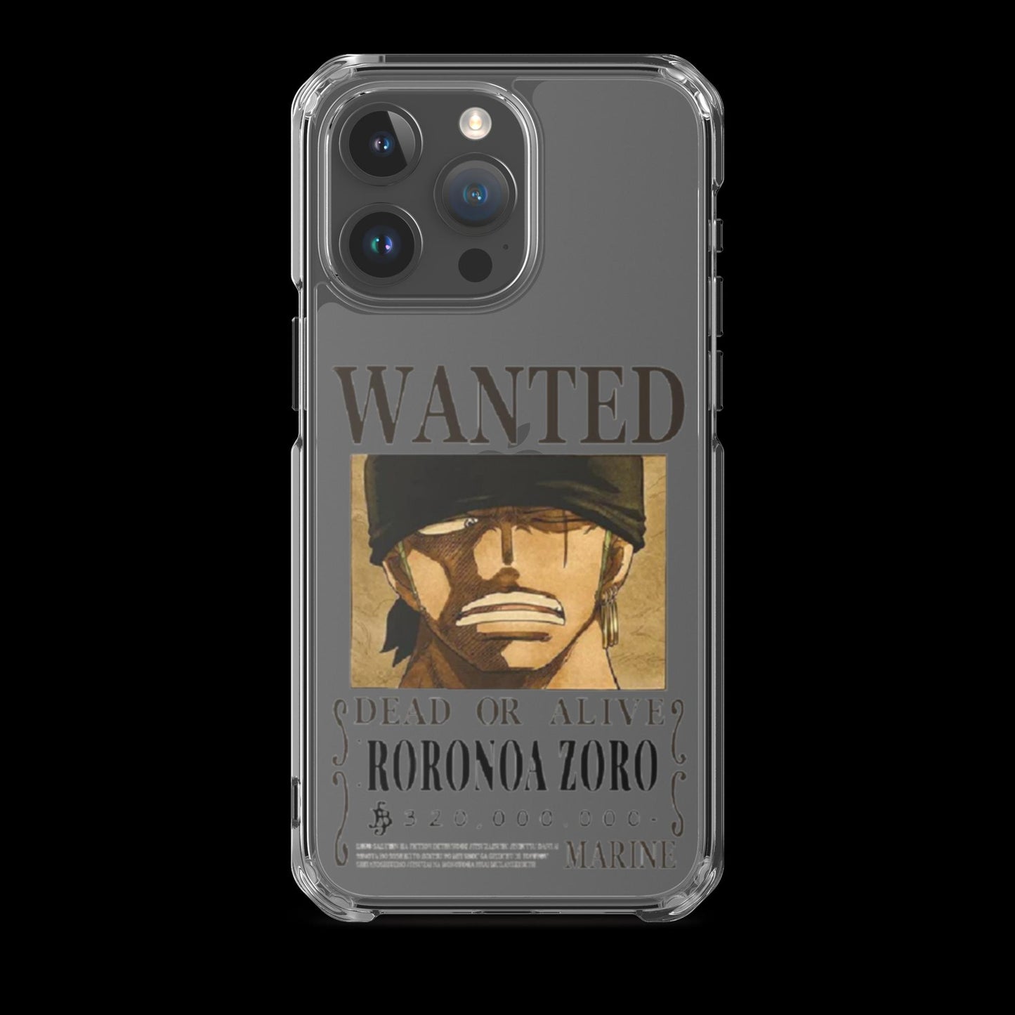 Coque pour iPhone® Wanted Zoro T Test