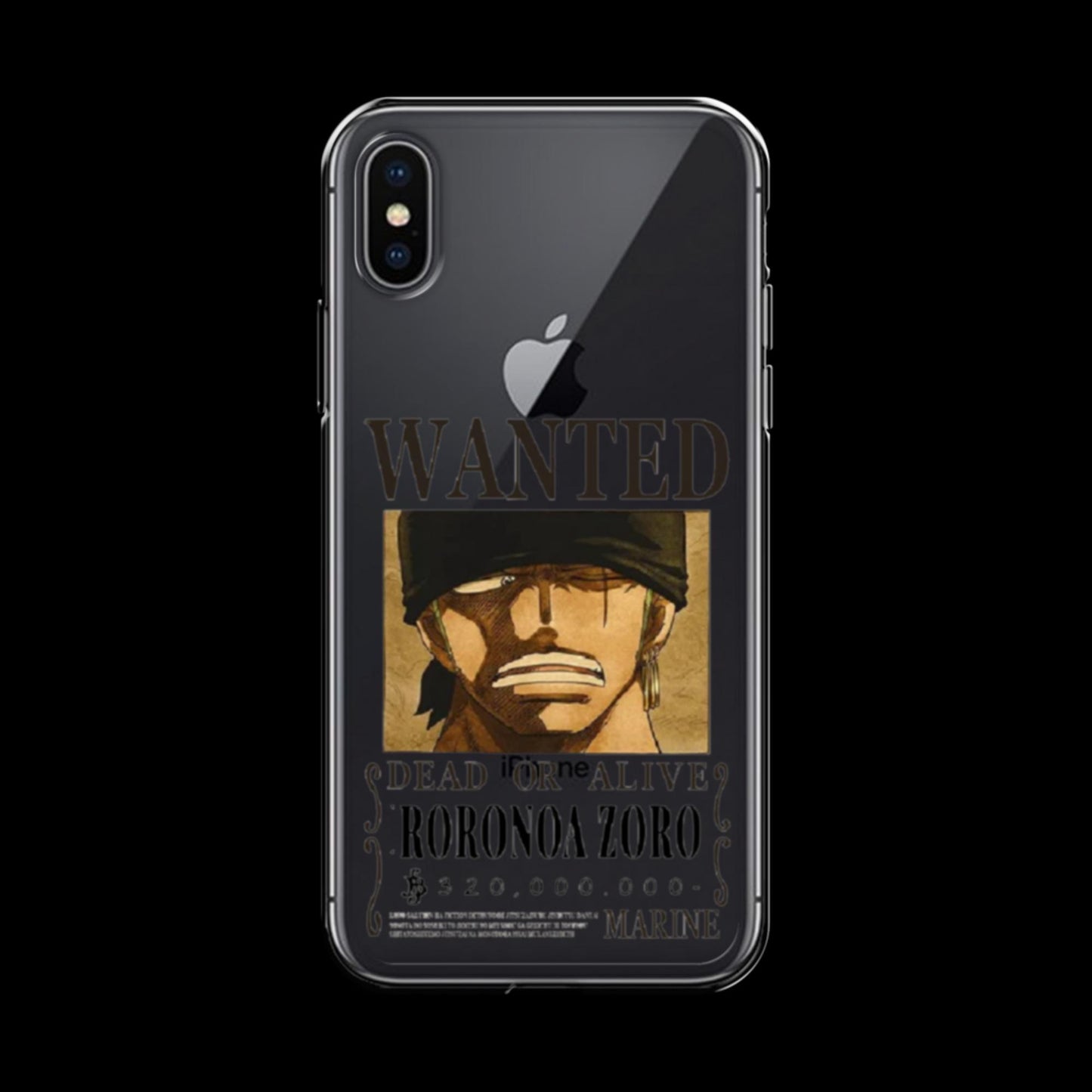 Coque pour iPhone® Wanted Zoro T Test